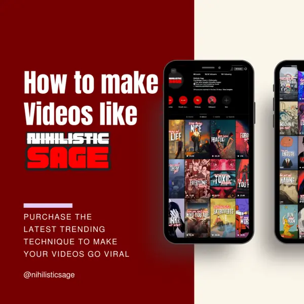 How To Make Videos Like NihilisticSage