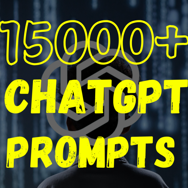 🔖 15000+ ChatGPT Prompts E-book Unlock the power of AI with 15,000+ ready-to-use prompts for every need!✔️