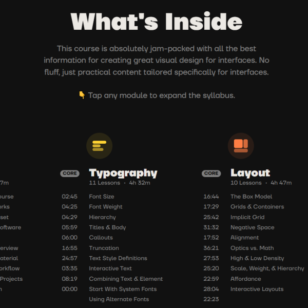 Shift Nudge UI Design Course