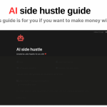 AI side hustle