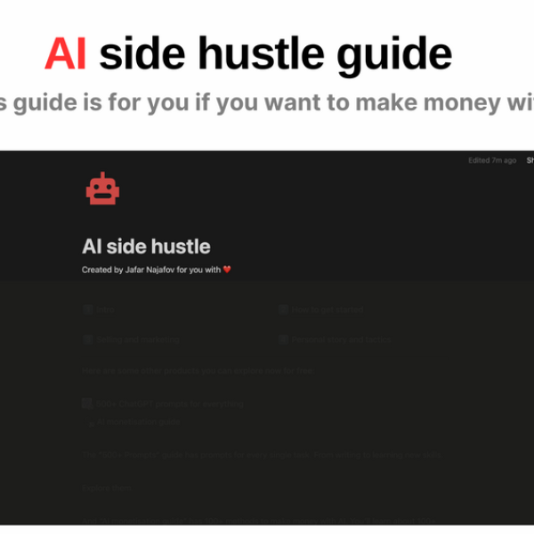 AI side hustle