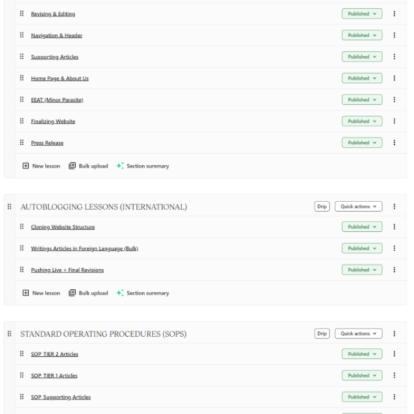 AUTOBLOGGING Masterclass
