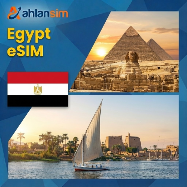 🇪🇬 Egypt eSIM – 10GB | 15 Days