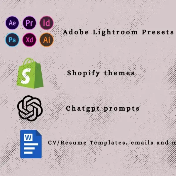 🚀 ALL-IN-ONE PREMIUM DIGITAL BUNDLE! 🖥️🎨