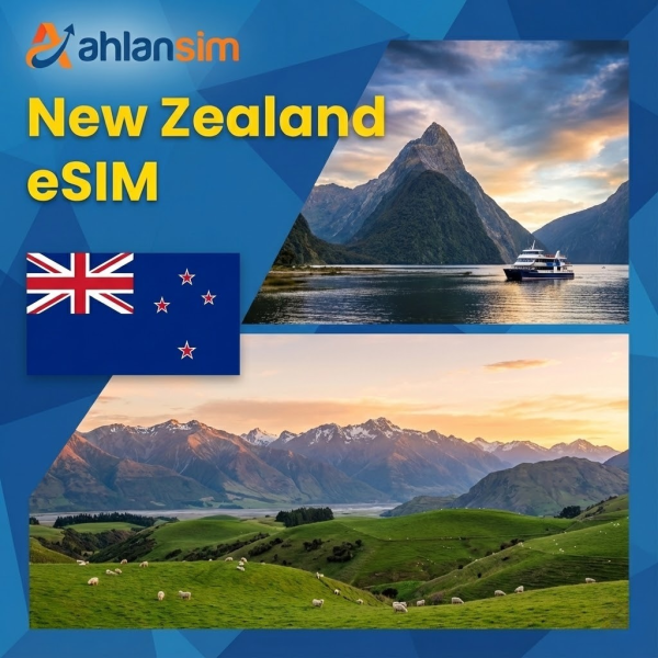 🇳🇿 New Zealand eSIM – Unlimited STANDARD | 5 Days