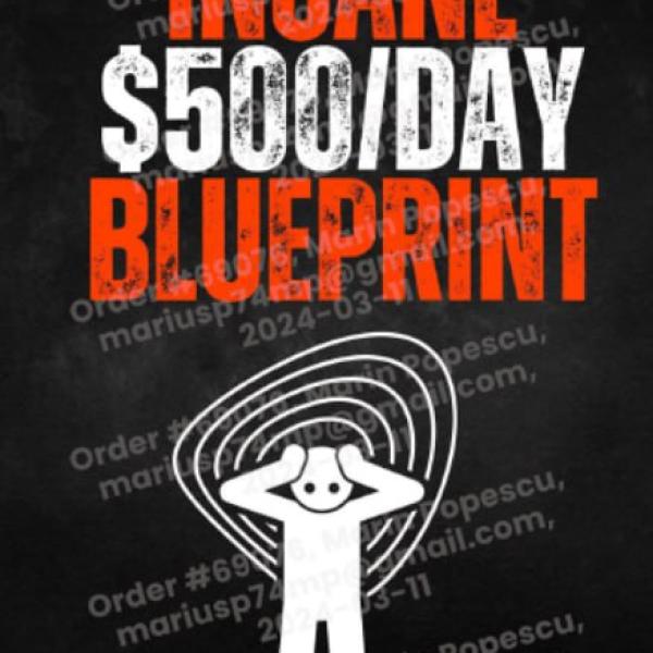 INSANE $500/DAY BLUEPRINT BUY/SELL METHODS