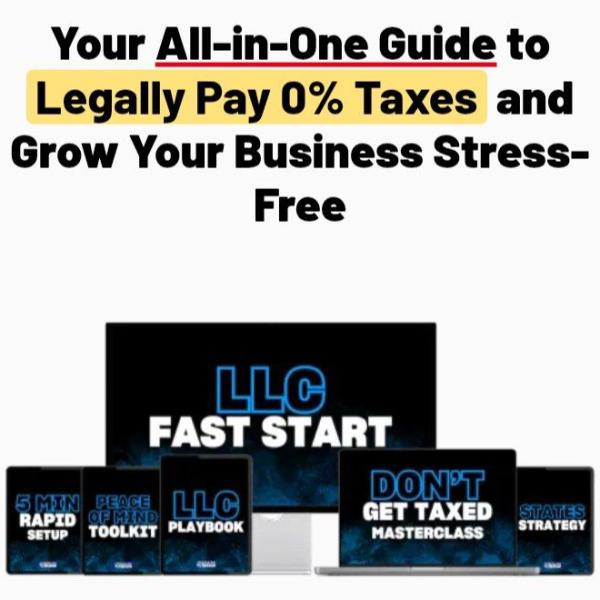 LLC NO TAX Strategy - FOR NON-U.S. DIGITAL NOMADS WHO WANT TO PAY 0% TAX (LEGALLY)