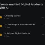 Create and Sell Digital Products with AI