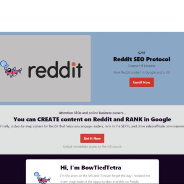 BOWTIEDTETRA — Reddit SEO Protocol