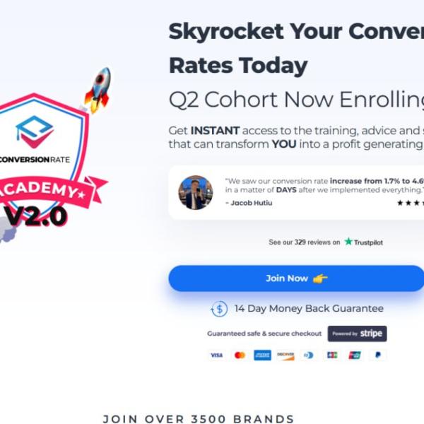 Master the Science of Sales with Conversion Rate Academy