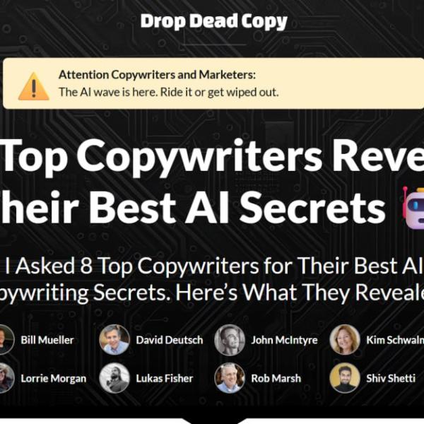 AI Copywriting Secrets (Volume 1) 8 Videos with Subtitles and Transcripts