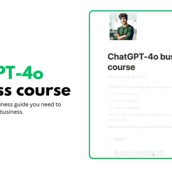 ChatGPT-4o business course