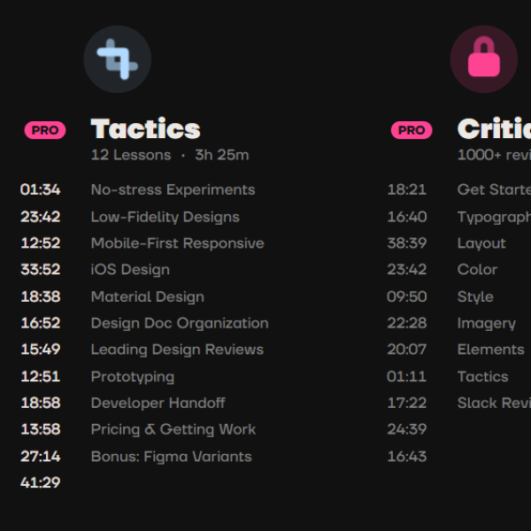 Shift Nudge UI Design Course