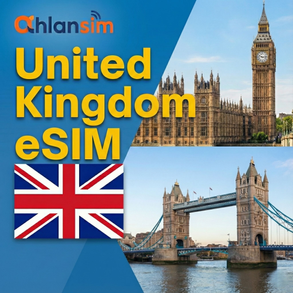 🇬🇧 UK eSIM – 10GB | 30 Days